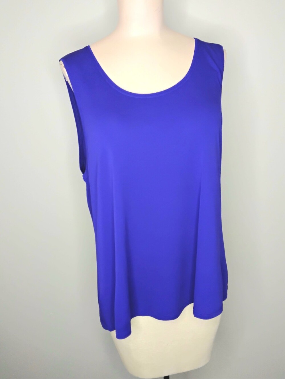 Eileen Fisher Silk Stretch Jersey Tank Top NWT$98.